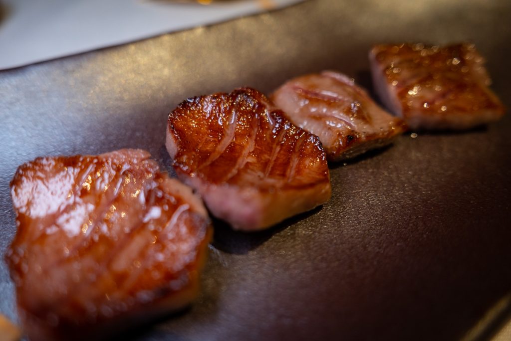 Le Xuan, a premium steakhouse and yakiniku restaurant in L+ Mall in Pudong, Shanghai. Photo by Rachel Gouk.
