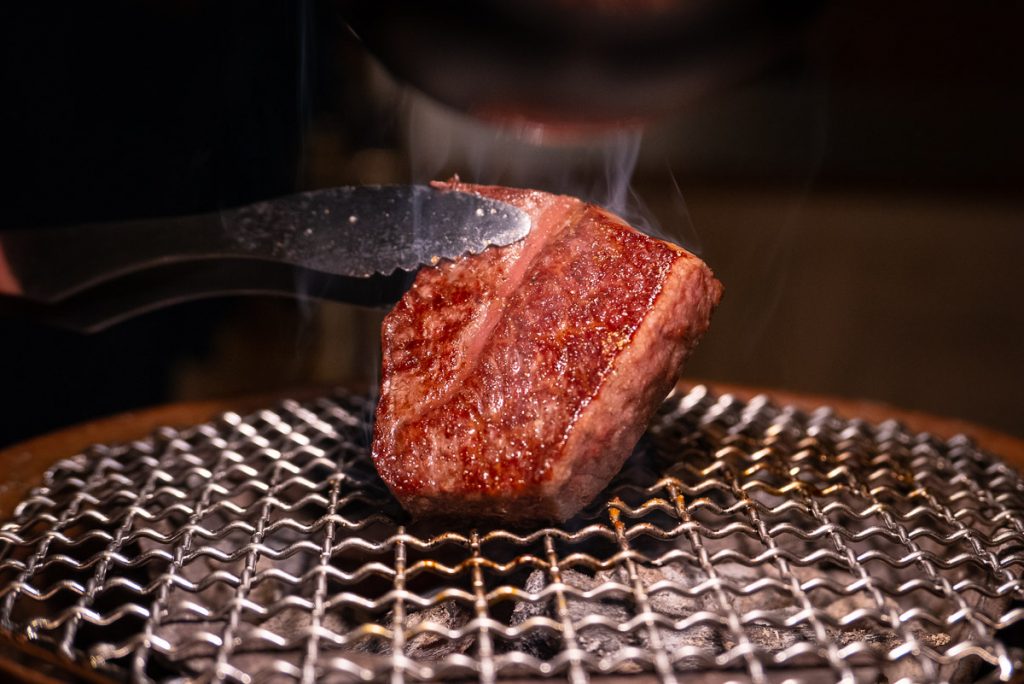Le Xuan, a premium steakhouse and yakiniku restaurant in L+ Mall in Pudong, Shanghai. Photo by Rachel Gouk.