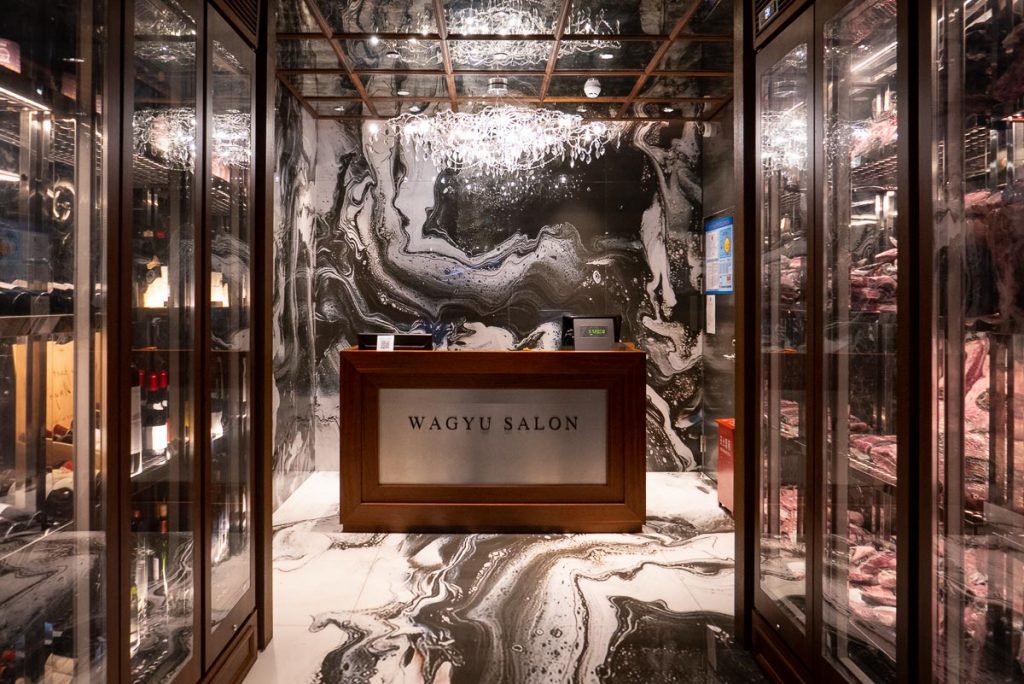 Le Xuan, a premium steakhouse and yakiniku restaurant in L+ Mall in Pudong, Shanghai. Photo by Rachel Gouk.