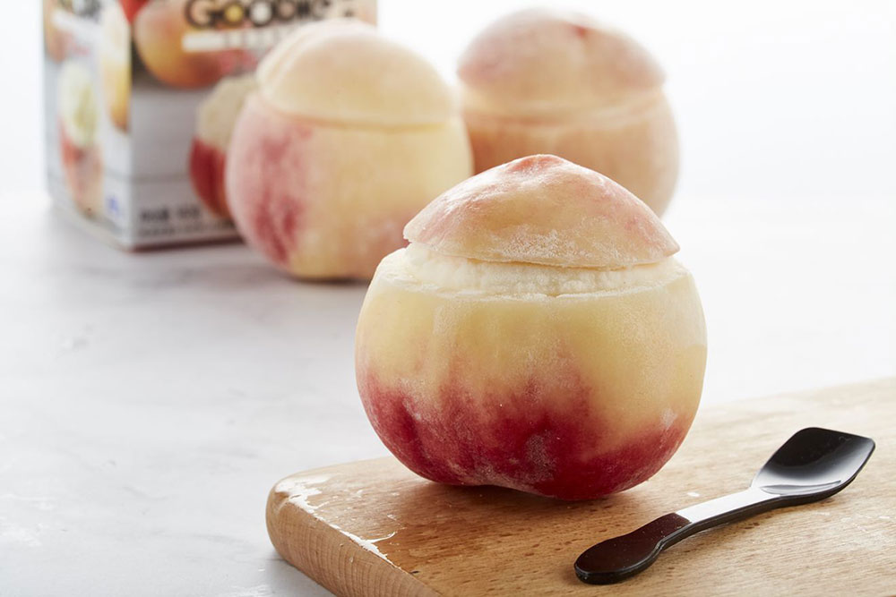 ALDI Shanghai, China products—Peach sorbet