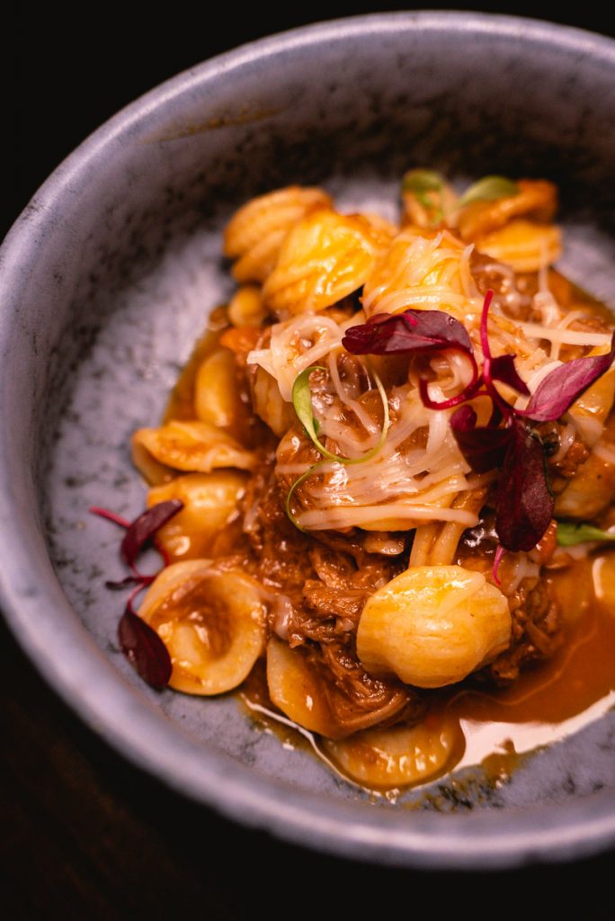 Orecchiette at Arch by Taste Buds — a cocktail bar in Shanghai. Photo by Rachel Gouk.