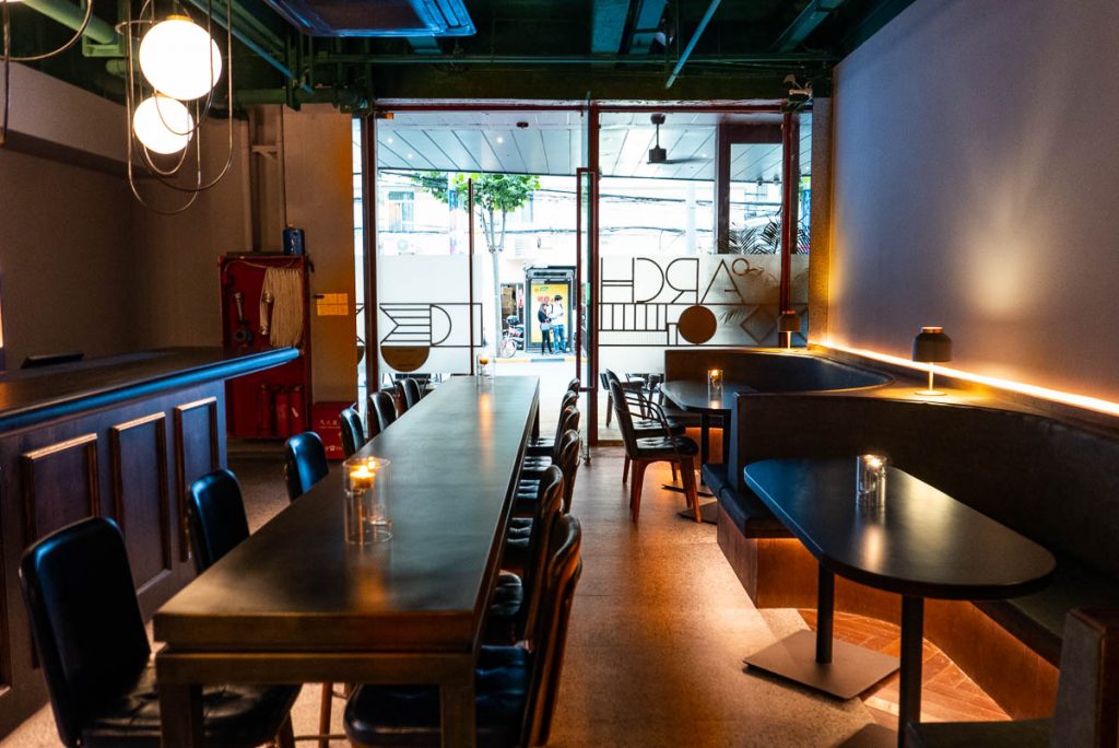 Arch by Taste Buds — a cocktail bar in Shanghai. Photo by Rachel Gouk.