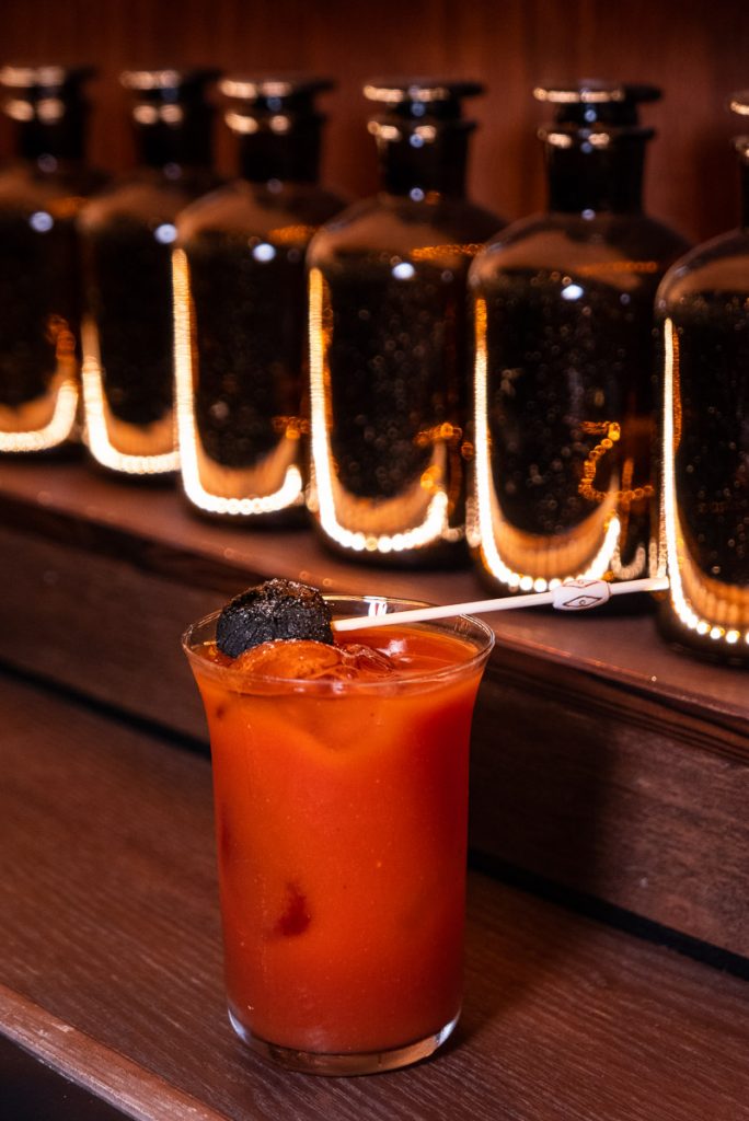 Bloody Mary at Arch by Taste Buds — a cocktail bar in Shanghai. Photo by Rachel Gouk.
