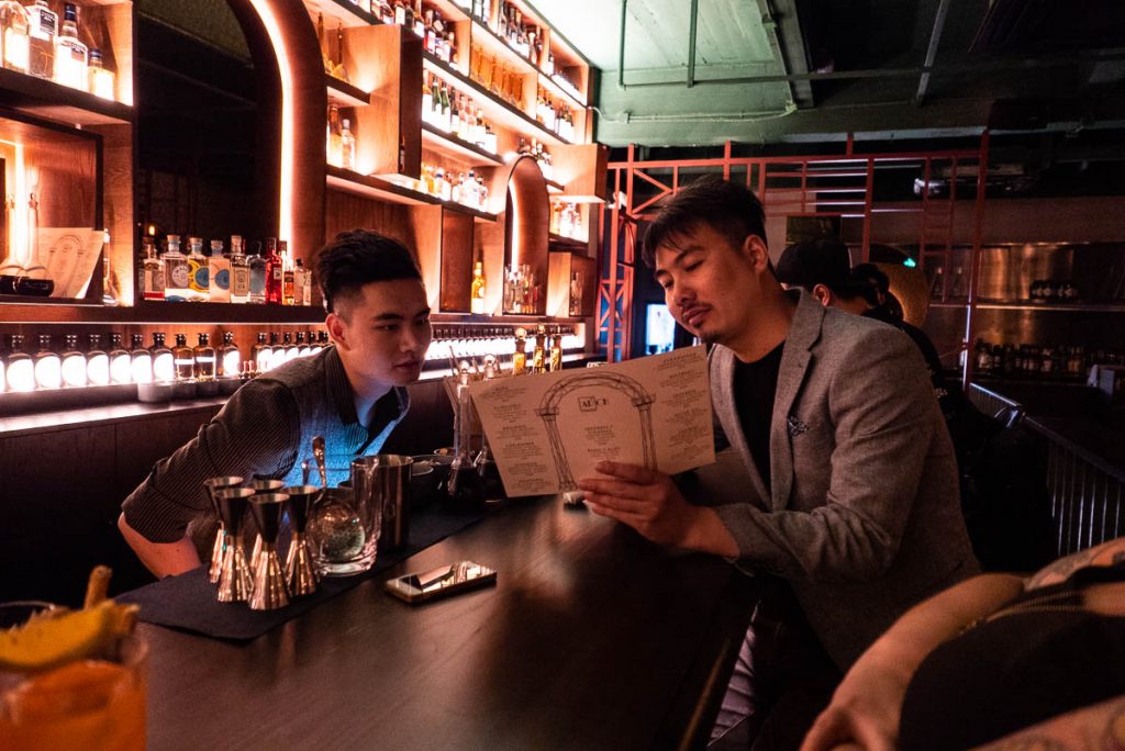 Daniel An, proprietor of Arch by Taste Buds — a cocktail bar in Shanghai. Photo by Rachel Gouk.
