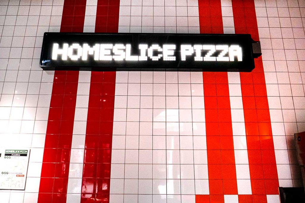 Homeslice, an extremely popular New York style pizzeria in Shanghai. Photo by Rachel Gouk.