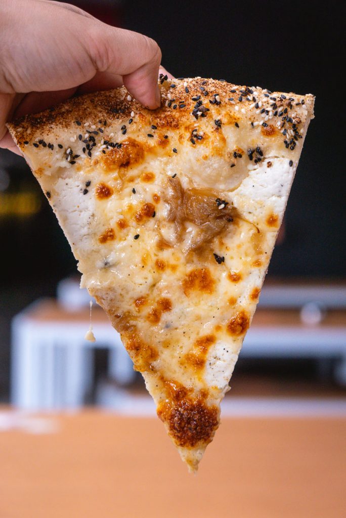 Homeslice Pizza Shanghai, summer 2019 pizzas. Photo by Rachel Gouk.
