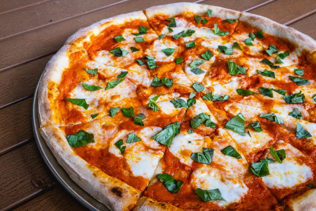 Homeslice Pizza Shanghai, summer 2019 pizzas. Photo by Rachel Gouk.