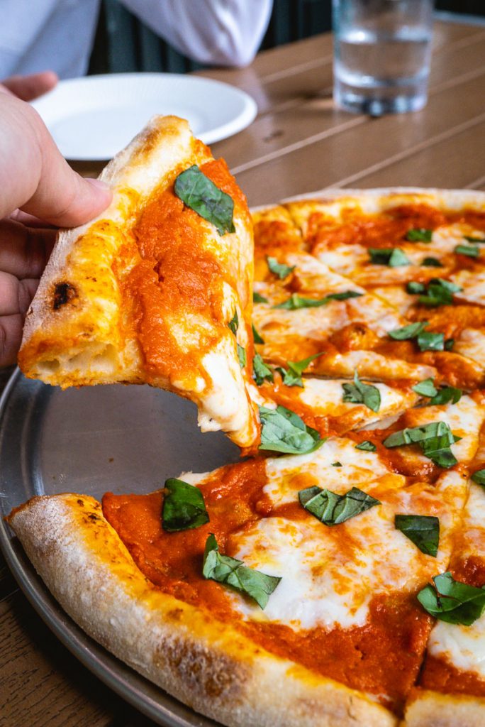 Homeslice Pizza Shanghai, summer 2019 pizzas. Photo by Rachel Gouk.