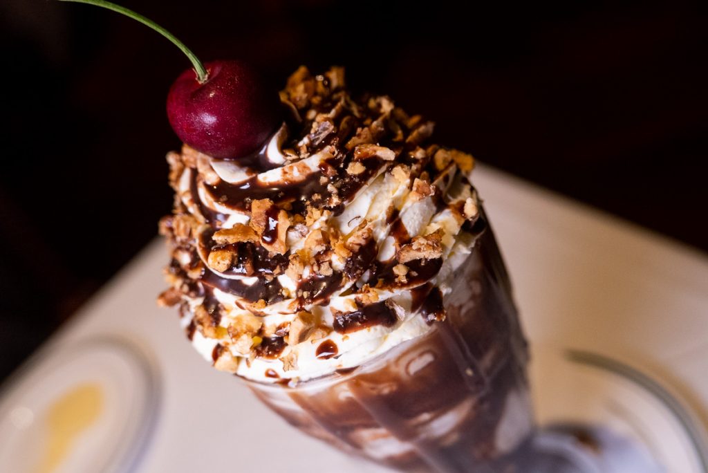 Hot Fudge Sundae at Wolfgang's Steakhouse Shanghai. Photo by Rachel Gouk.