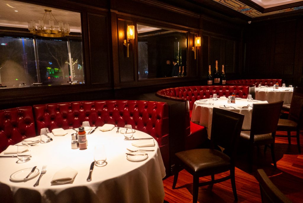 Wolfgang's Steakhouse Shanghai: dry aged premium USDA steaks at this restaurant. Photo by Rachel Gouk.