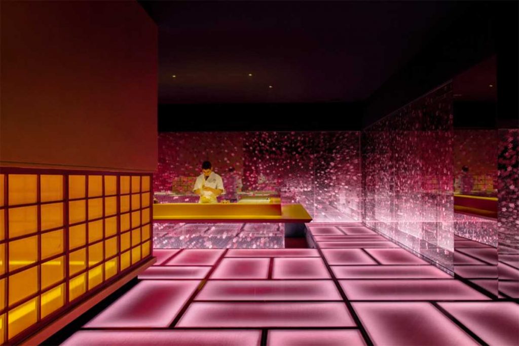 Ying Jiu Rang, a Japanese omakase restaurant in Shanghai.