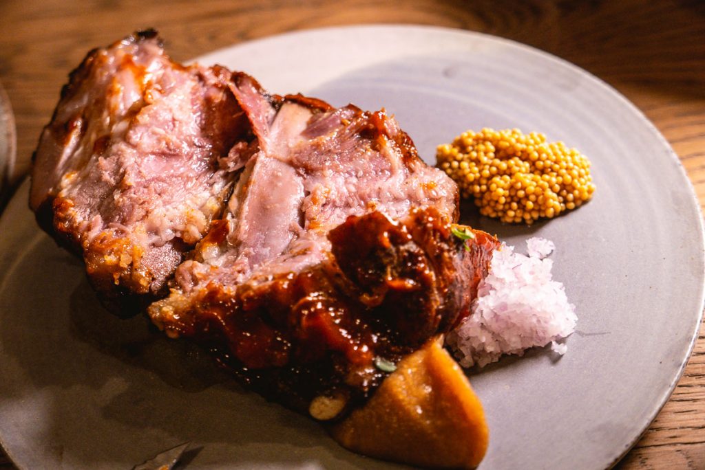 BBQ Pork Ribs at BOR Eatery, a restaurant in Shanghai. Photo by Rachel Gouk