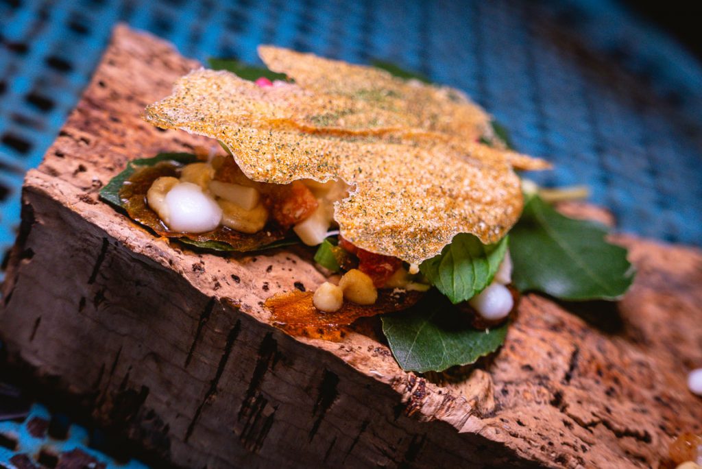 Botanik, a sustainable, seasonal rooftop restaurant in Shanghai. Photo by Rachel Gouk. 
