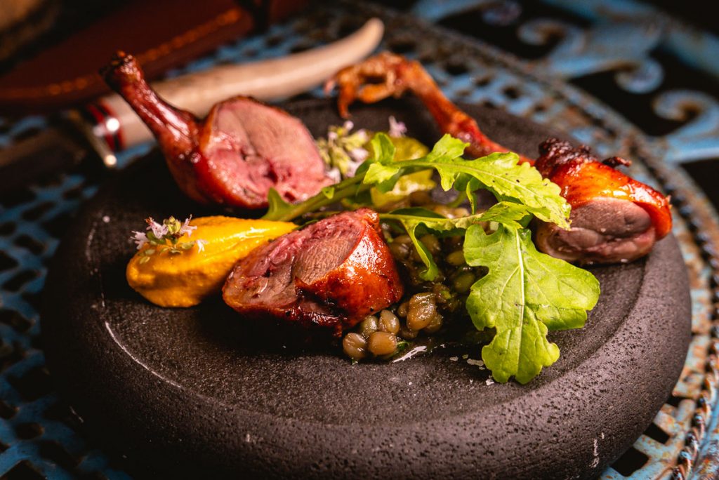 Botanik, a sustainable, seasonal rooftop restaurant in Shanghai. Photo by Rachel Gouk. 