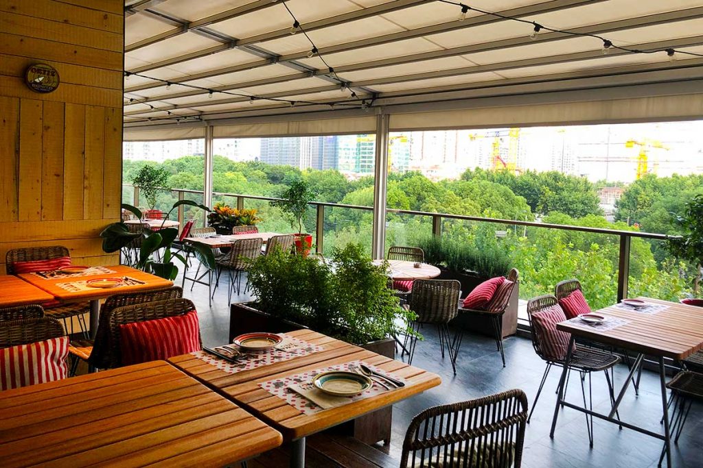 Spanish tapas restaurant Tomatito relocates to a mall in Xintiandi, Shanghai. Photo by Rachel Gouk