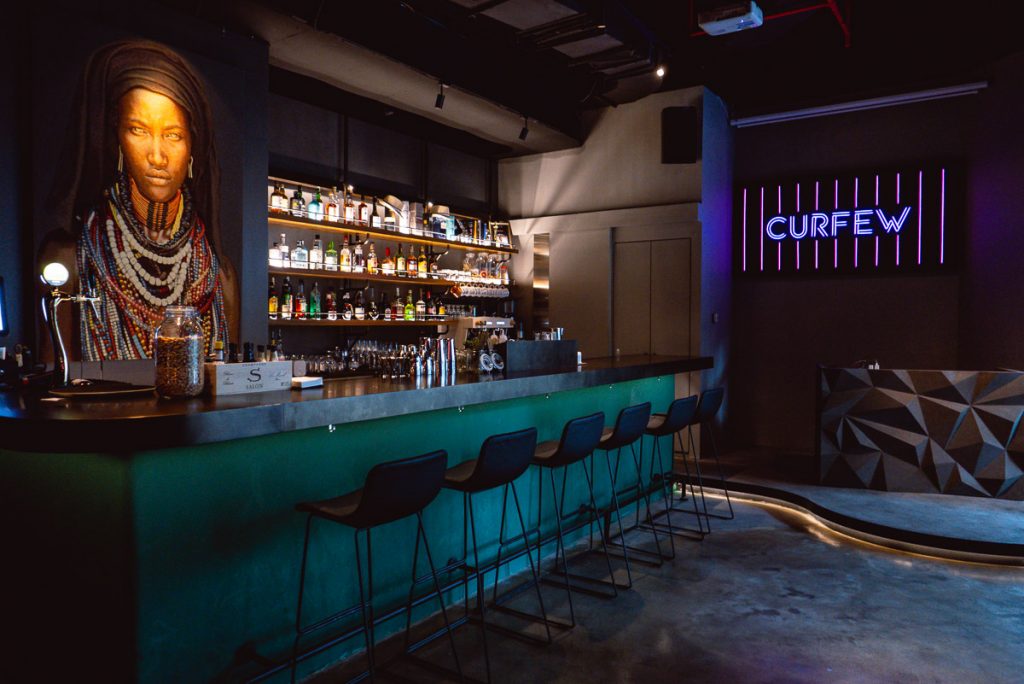 Curfew is an LGBT-friendly cocktail bar and lounge near Huaihai Zhong Lu, Shanghai. Photo by Rachel Gouk.