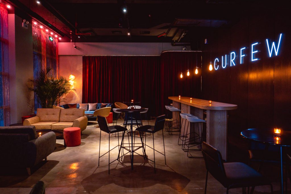 Curfew is an LGBT-friendly cocktail bar and lounge near Huaihai Zhong Lu, Shanghai. Photo by Rachel Gouk.