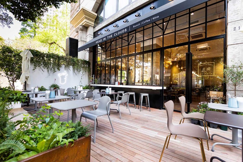 Head in the Clouds, an all-day brunch restaurant in Shanghai.
