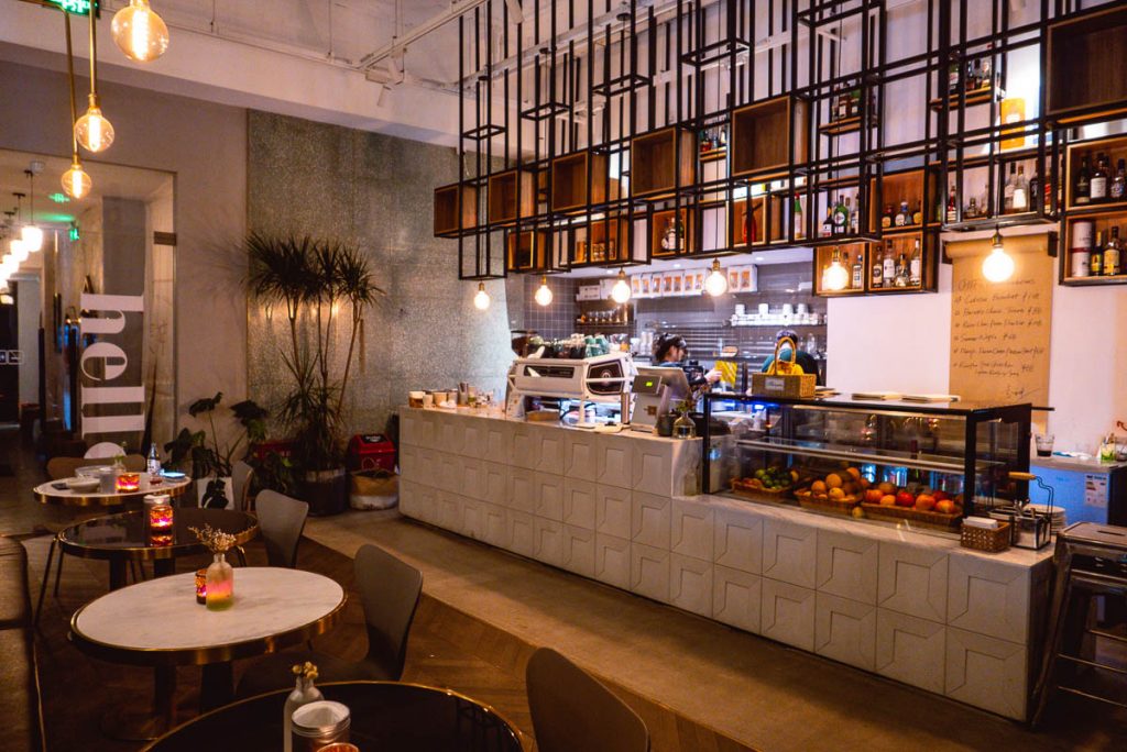 Head in the Clouds, an all-day brunch restaurant in Shanghai. (Photo by Rachel Gouk)