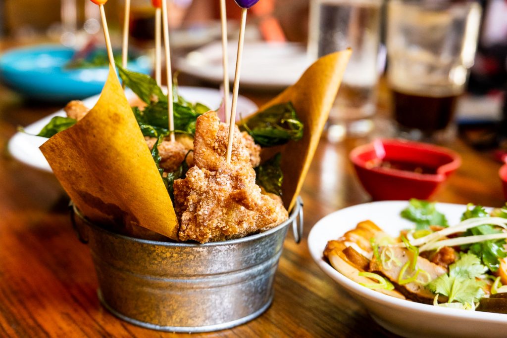 Jobu, a neighborhood bar in Jing'an serving Taiwanese bites. Photo by Rachel Gouk.