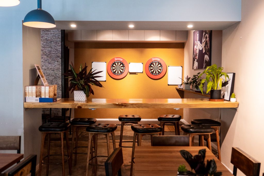 Jobu, a neighborhood bar in Jing'an serving Taiwanese bites. Photo by Rachel Gouk.