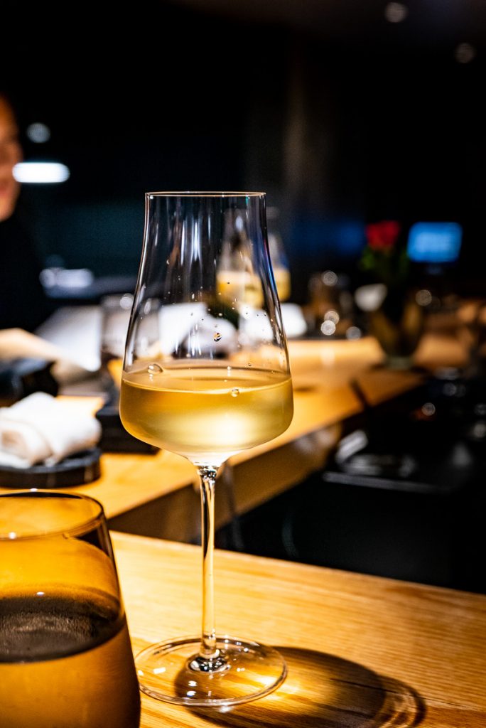 Kolonne 0, a non-alcoholic wine from Berlin, Germany, is now being distributed in Shanghai, China. Photo by Rachel Gouk. 