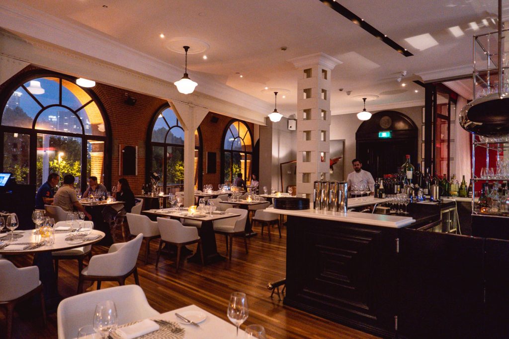 Napa Wine Bar & Kitchen, a modern European restaurant in Shanghai with an excellent wine selection. Photo by Rachel Gouk.