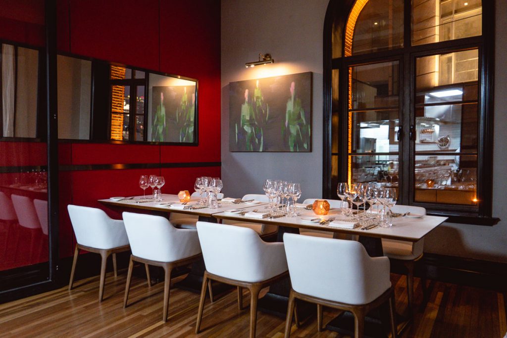 Napa Wine Bar & Kitchen, a modern European restaurant in Shanghai with an excellent wine selection. Photo by Rachel Gouk.