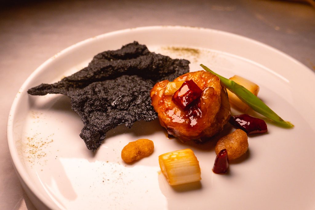 Sichuan cuisine at The Peacock Room, a contemporary Chinese restaurant in Shanghai. Photo by Rachel Gouk