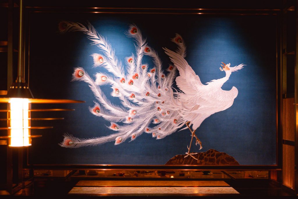 The Peacock Room, a contemporary Chinese restaurant in Shanghai. Photo by Rachel Gouk