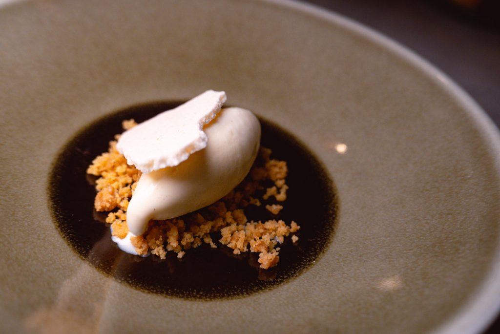 Dessert. Sichuan cuisine at The Peacock Room, a contemporary Chinese restaurant in Shanghai. Photo by Rachel Gouk