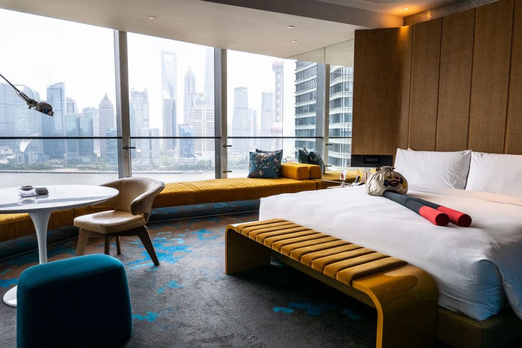 Hotels in Shanghai for staycations: W Shanghai. Photo by Rachel Gouk.