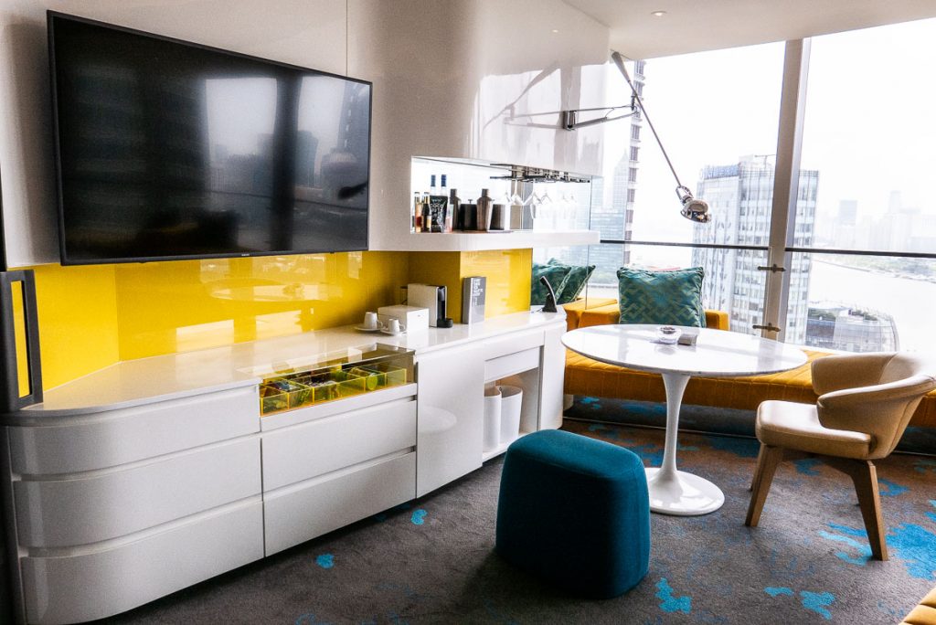 Hotels in Shanghai for staycations: W Shanghai. Photo by Rachel Gouk.