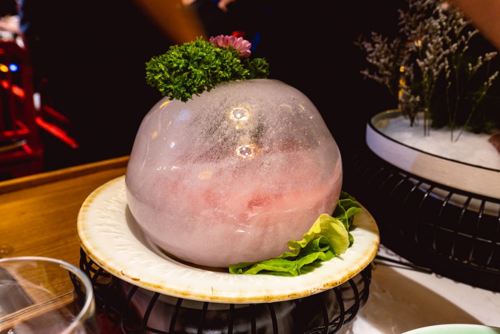 The Way of The Dragon is a high-end Sichuan hotpot restaurant on the Bund, Shanghai. Great for entertainment dining. Photo by Rachel Gouk.