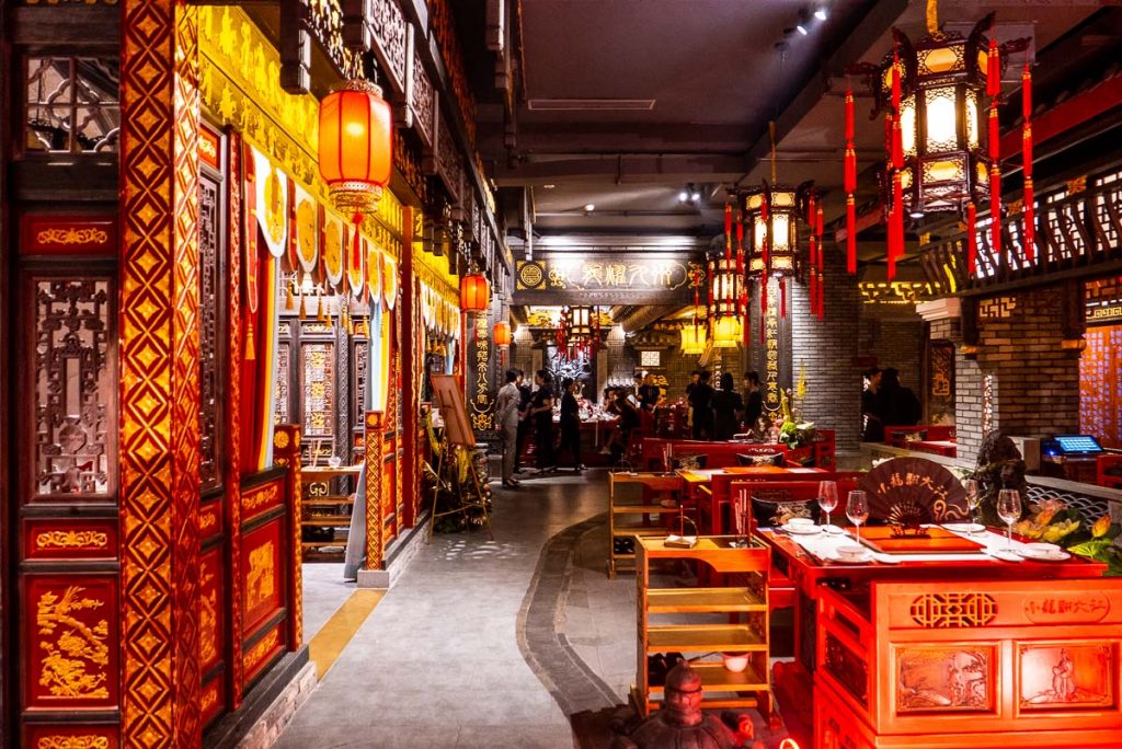 The Way of The Dragon is a high-end Sichuan hotpot restaurant on the Bund, Shanghai. Great for entertainment dining. Photo by Rachel Gouk.