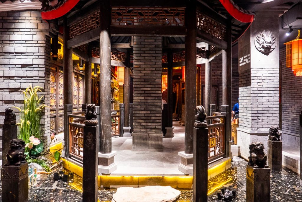 The Way of The Dragon is a high-end Sichuan hotpot restaurant on the Bund, Shanghai. Great for entertainment dining. Photo by Rachel Gouk.