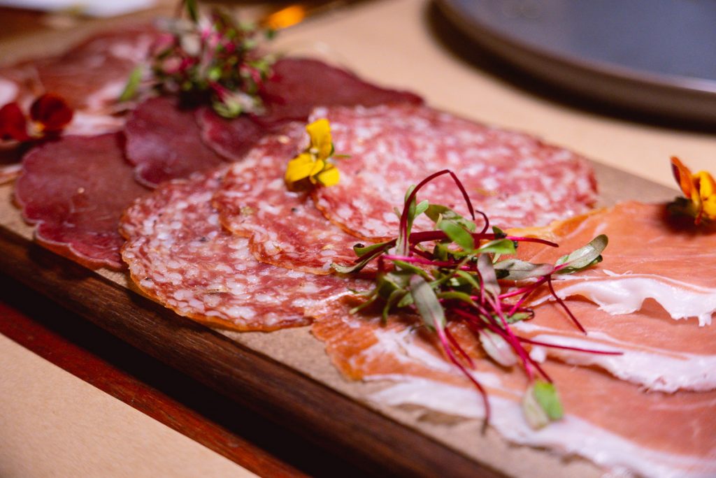 Prosciutto at O'Mills, a bakery and bistro in Shanghai. Photo by Rachel Gouk.