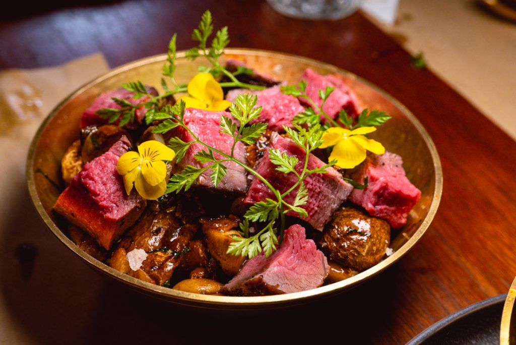 Steak casserole at O'Mills, a bakery and bistro in Shanghai. Photo by Rachel Gouk.