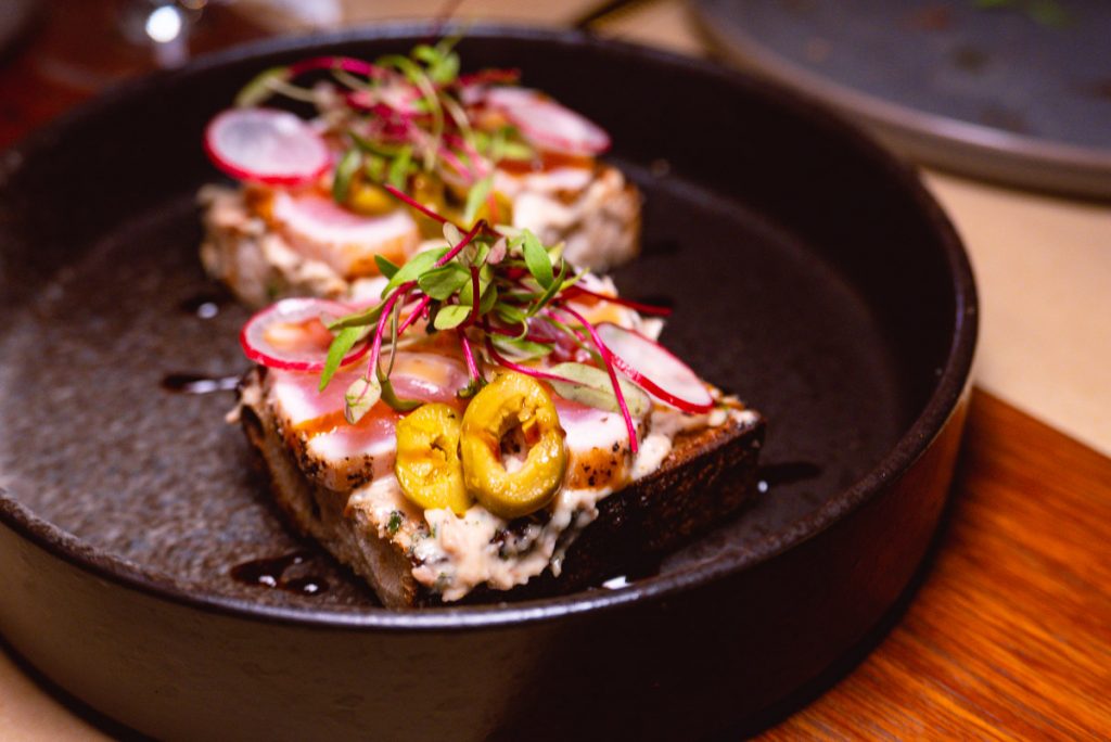 Tartines at O'Mills, a bakery and bistro in Shanghai. Photo by Rachel Gouk.