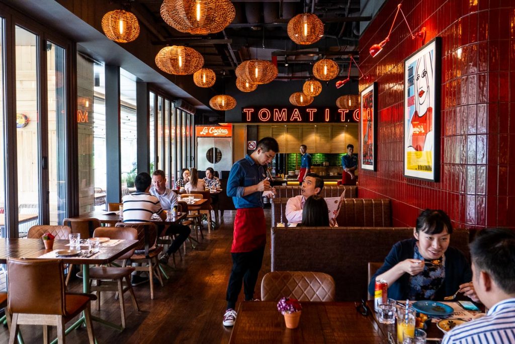 Tomatito, a Spanish tapas restaurant in Shanghai. Photo by Rachel Gouk.