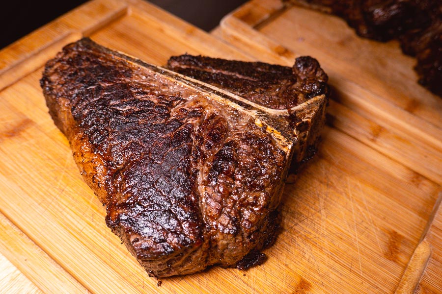 Steak at 1515 West Chophouse & Bar, a high-end steakhouse at the Jingan Shangri-la in Shanghai. Photo by Rachel Gouk 