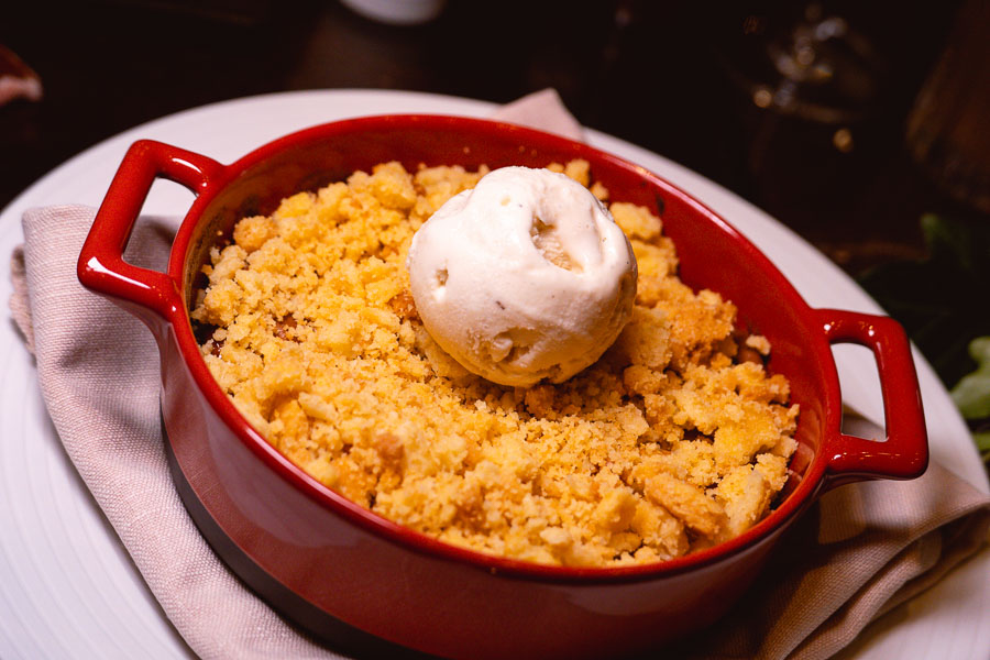 Dessert at 1515 West Chophouse & Bar, a high-end steakhouse at the Jingan Shangri-la in Shanghai. Photo by Rachel Gouk 