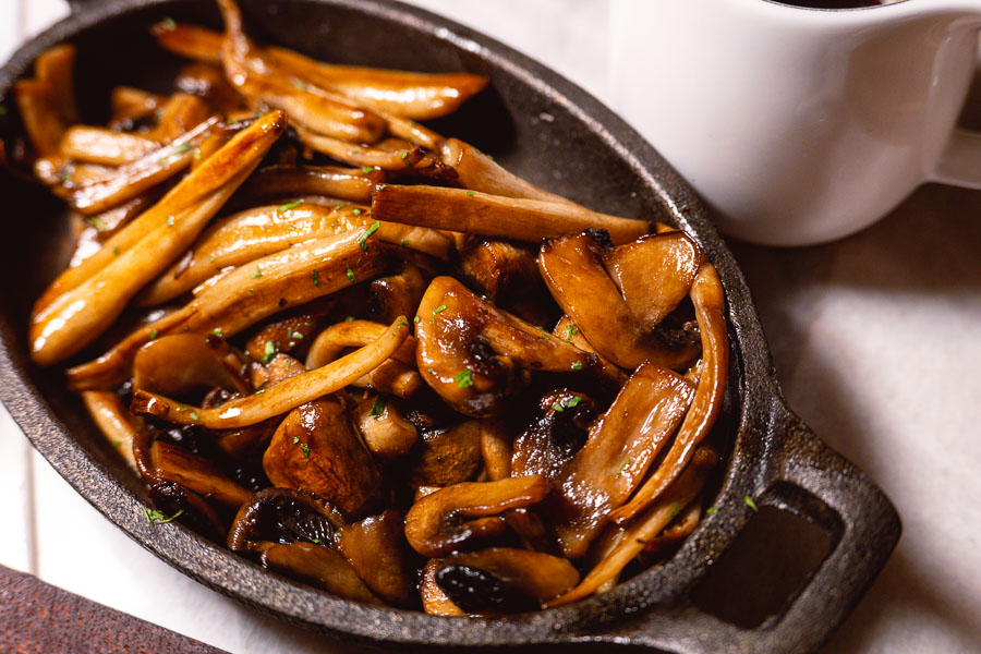 Side dishes at Bespoke Modern Bar and Grill, steakhouse at the St Regis Shanghai Jingan. Photo by Rachel Gouk 