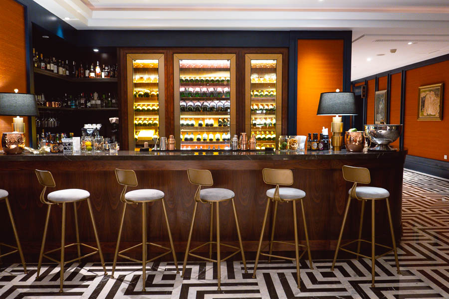 Bespoke Modern Bar and Grill steakhouse at the St Regis Shanghai Jingan. Photo by Rachel Gouk 