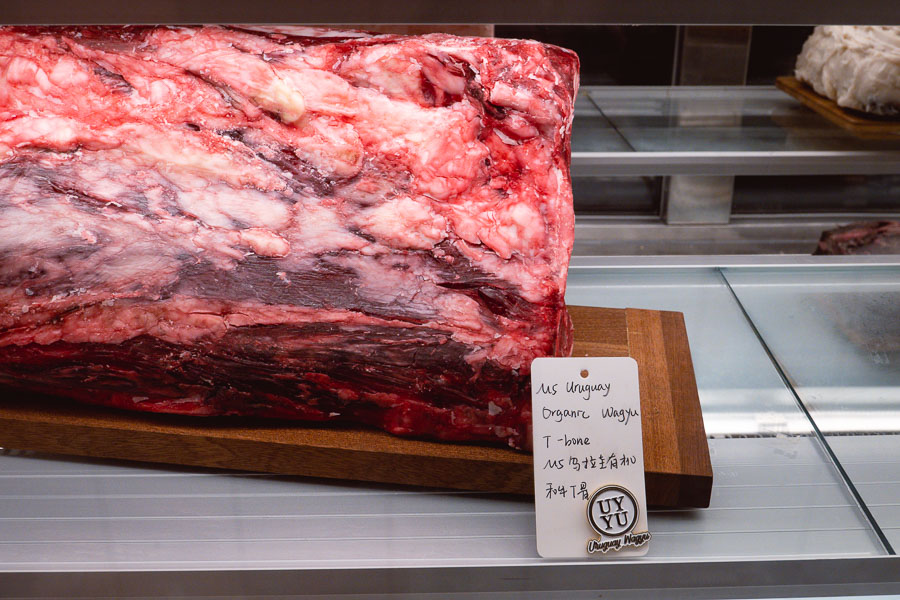 Steaks dry aging at Bespoke Modern Bar and Grill, steakhouse at the St Regis Shanghai Jingan. Photo by Rachel Gouk 