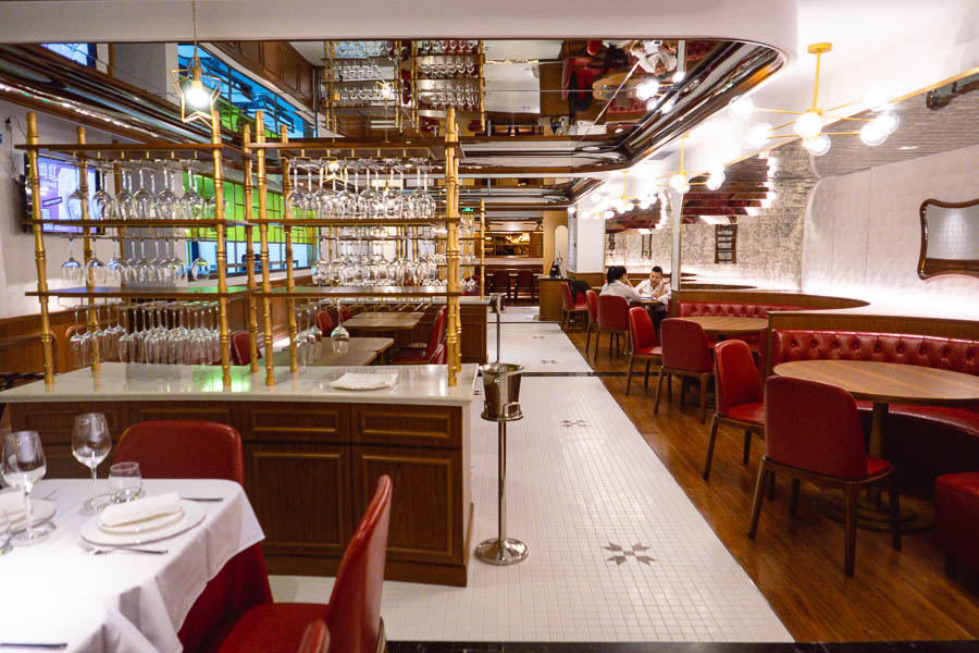 Casa Giulio, a massive Italian restaurant/marketplace on Huaihai Zhong Lu in Shanghai. Photo by Rachel Gouk.