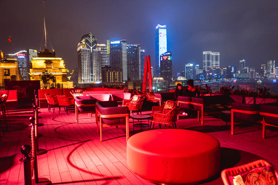CÉ LA VI Shanghai, a restaurant, bar, and club located on the Bund. Photo by Rachel Gouk.