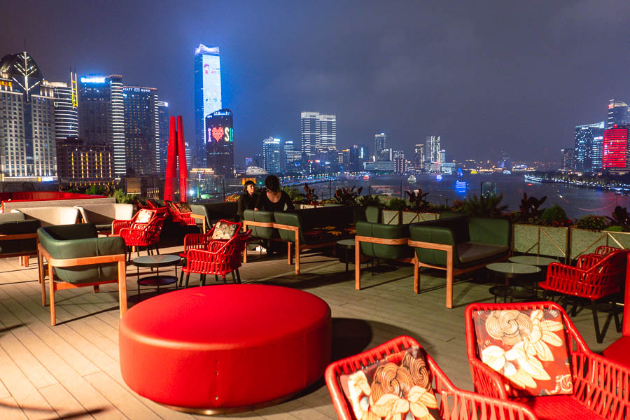 CÉ LA VI Shanghai, a restaurant, bar, and club located on the Bund. Photo by Rachel Gouk.