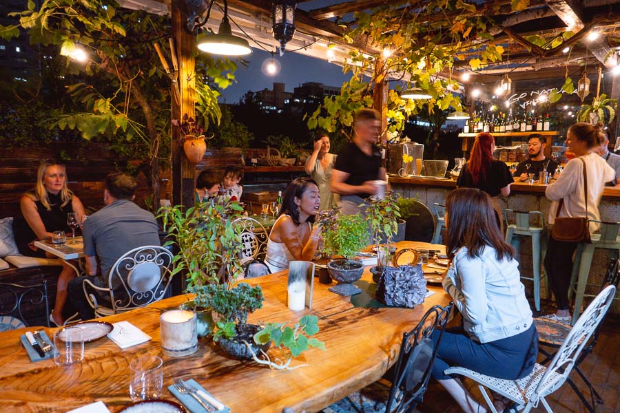 Perch, a pop-up dining experience by the team behind The Nest, Shanghai. Photo by Rachel Gouk.