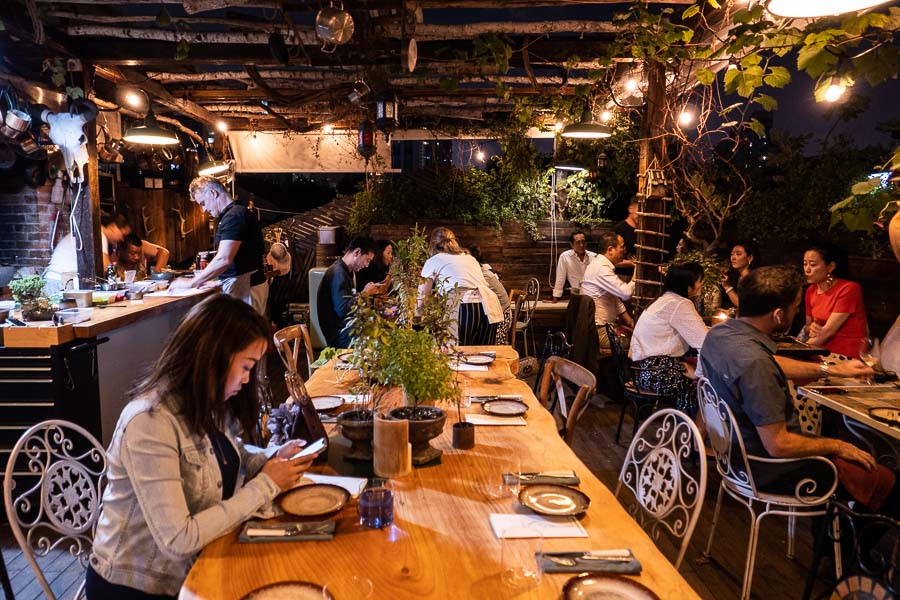 Perch, a pop-up dining experience by the team behind The Nest, Shanghai. Photo by Rachel Gouk.